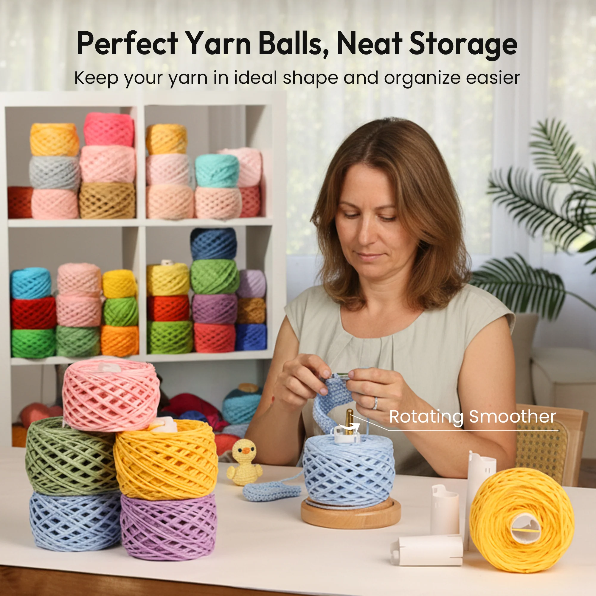 Yarn Ball Tube Set for Caydo M1 & M1C Electric Yarn Winder - Image 2