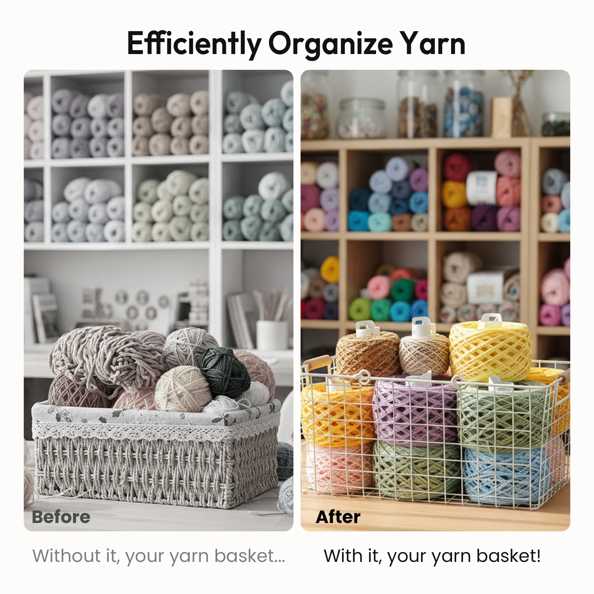 Yarn Ball Tube Set for Caydo M1 & M1C Electric Yarn Winder - Image 3