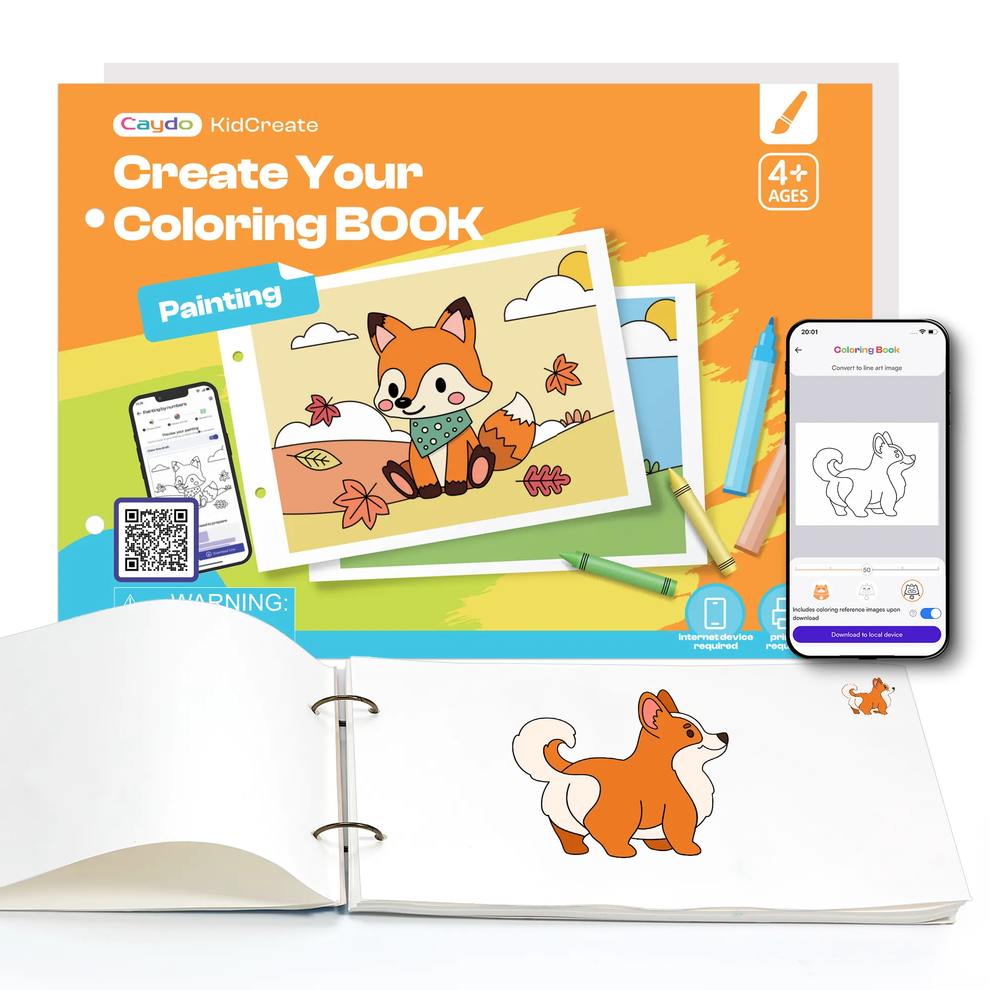 Coloring Creator Set | For Caydo T3 AI-power Smart Drawing Projector - Image 2