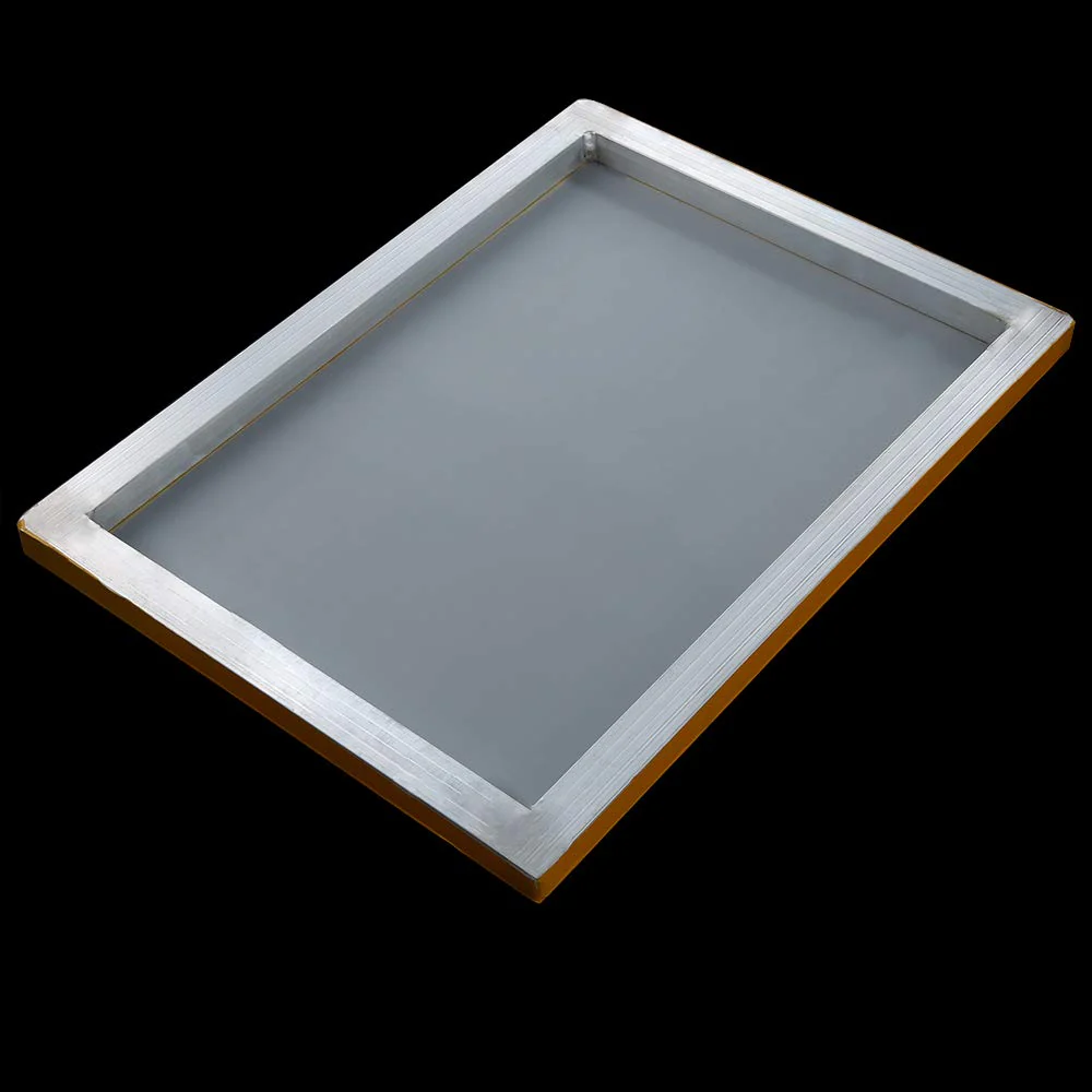 2 Piece 10 x 14 Inch 110 White Mesh Aluminum Silk Screen Printing Frames - Image 3
