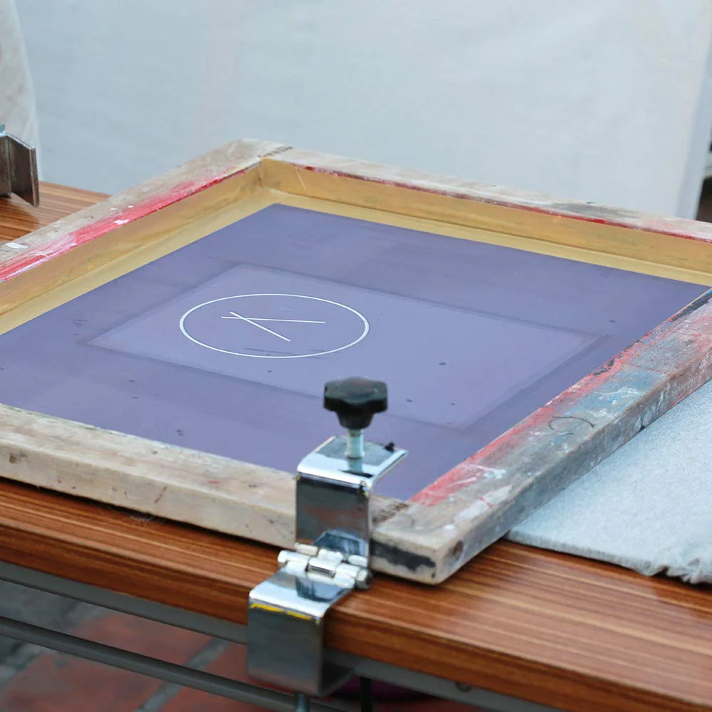 2 Piece 10 x 14 Inch 110 White Mesh Aluminum Silk Screen Printing Frames - Image 6
