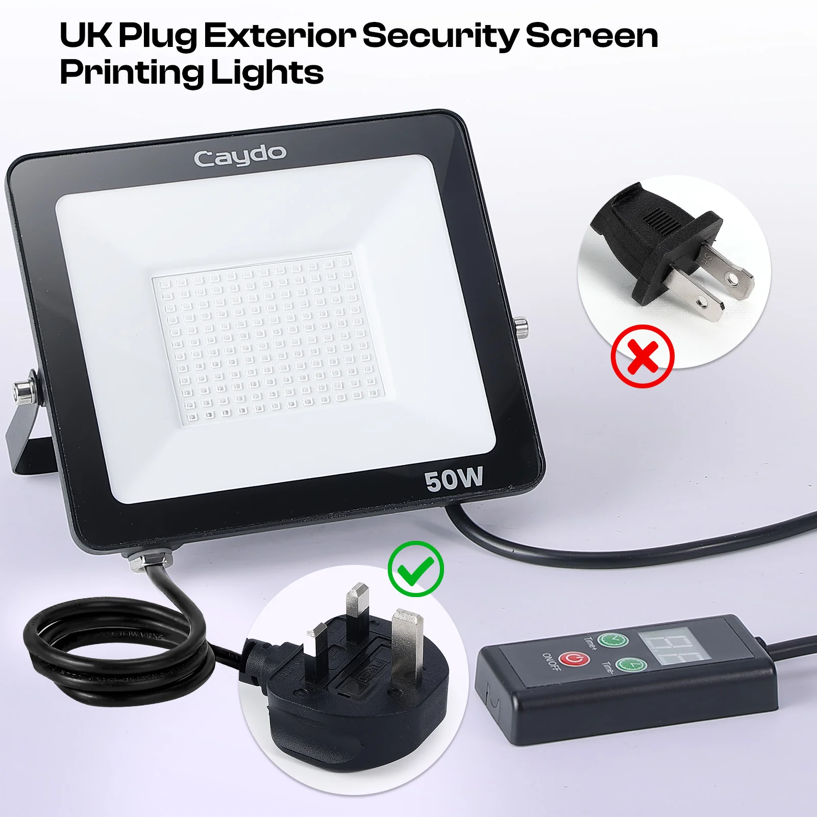 Caydo 50W Screen Printing Light - Image 3
