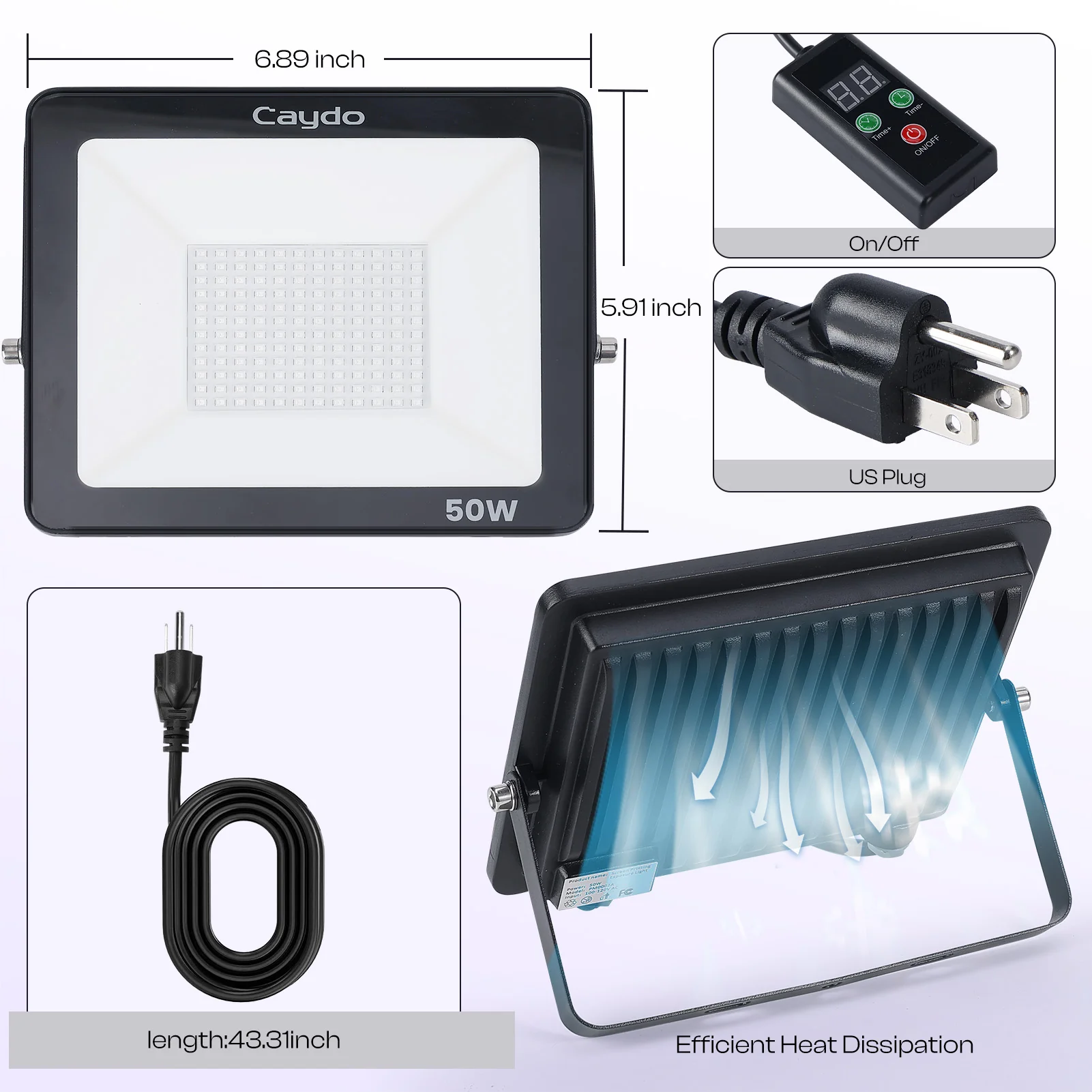 Caydo 50W Screen Printing Light - Image 4