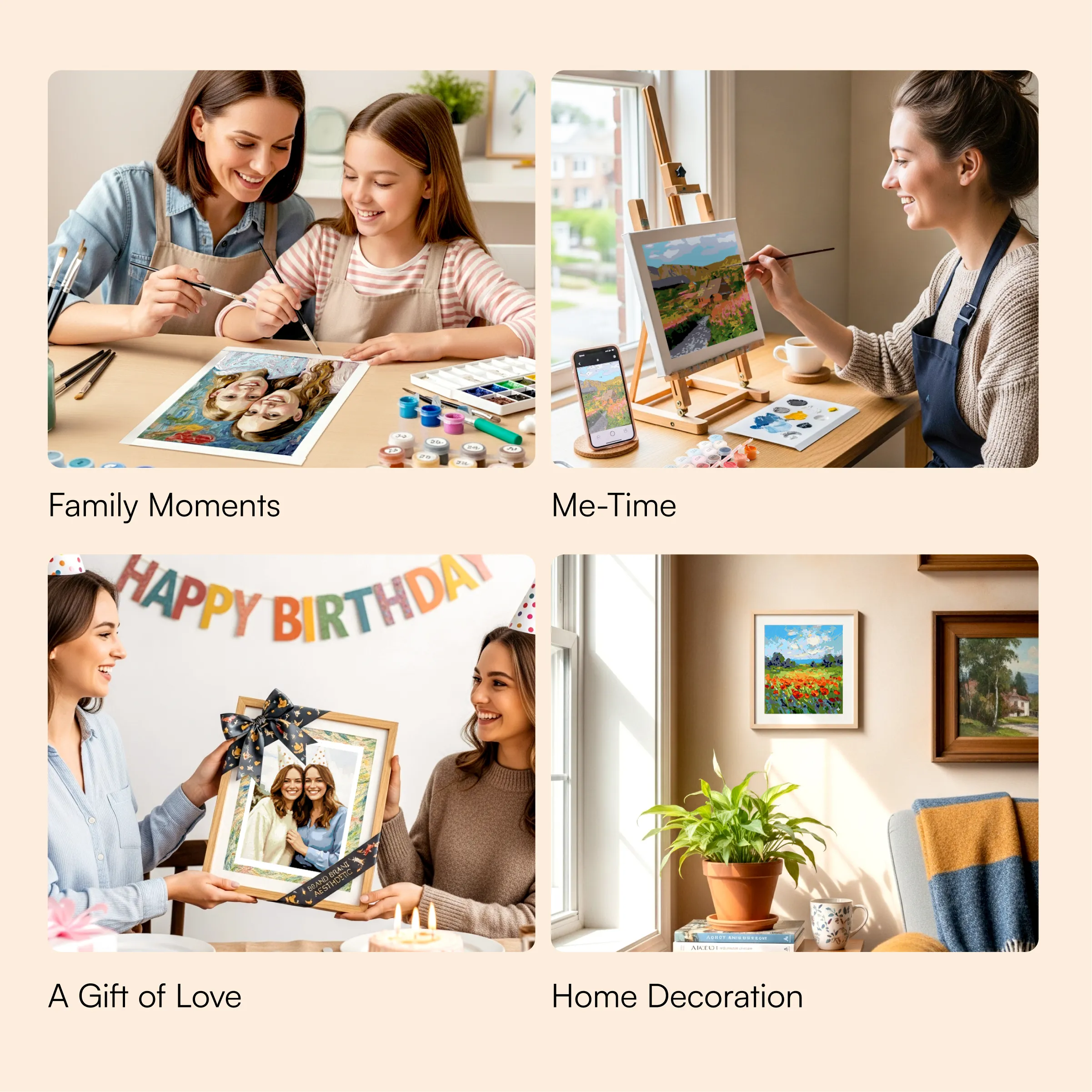 Caydo Custom Photo-to-Paint by Numbers Kit - Image 6