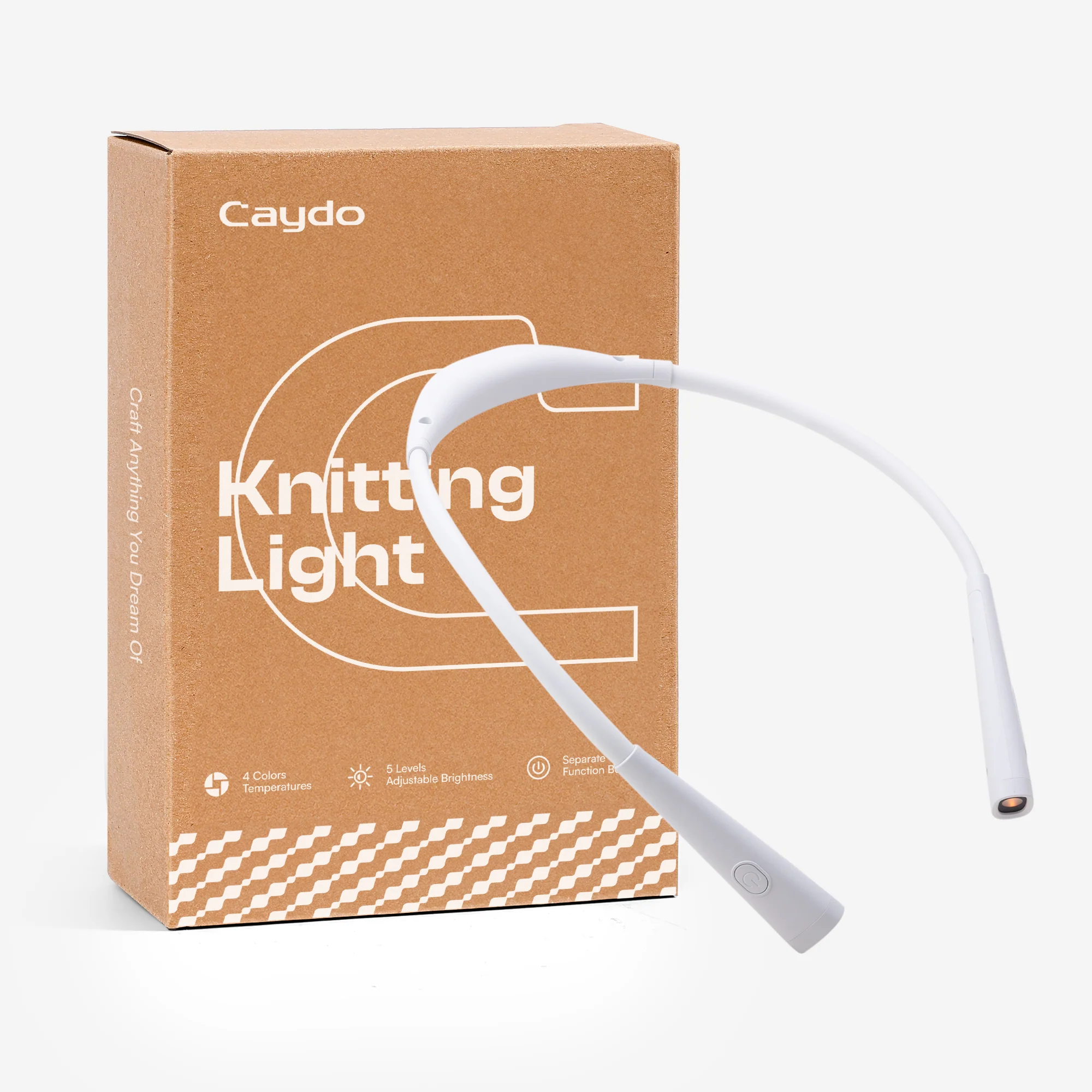 LED Neck-Hanging Light for Knitting, Crochet & Reading