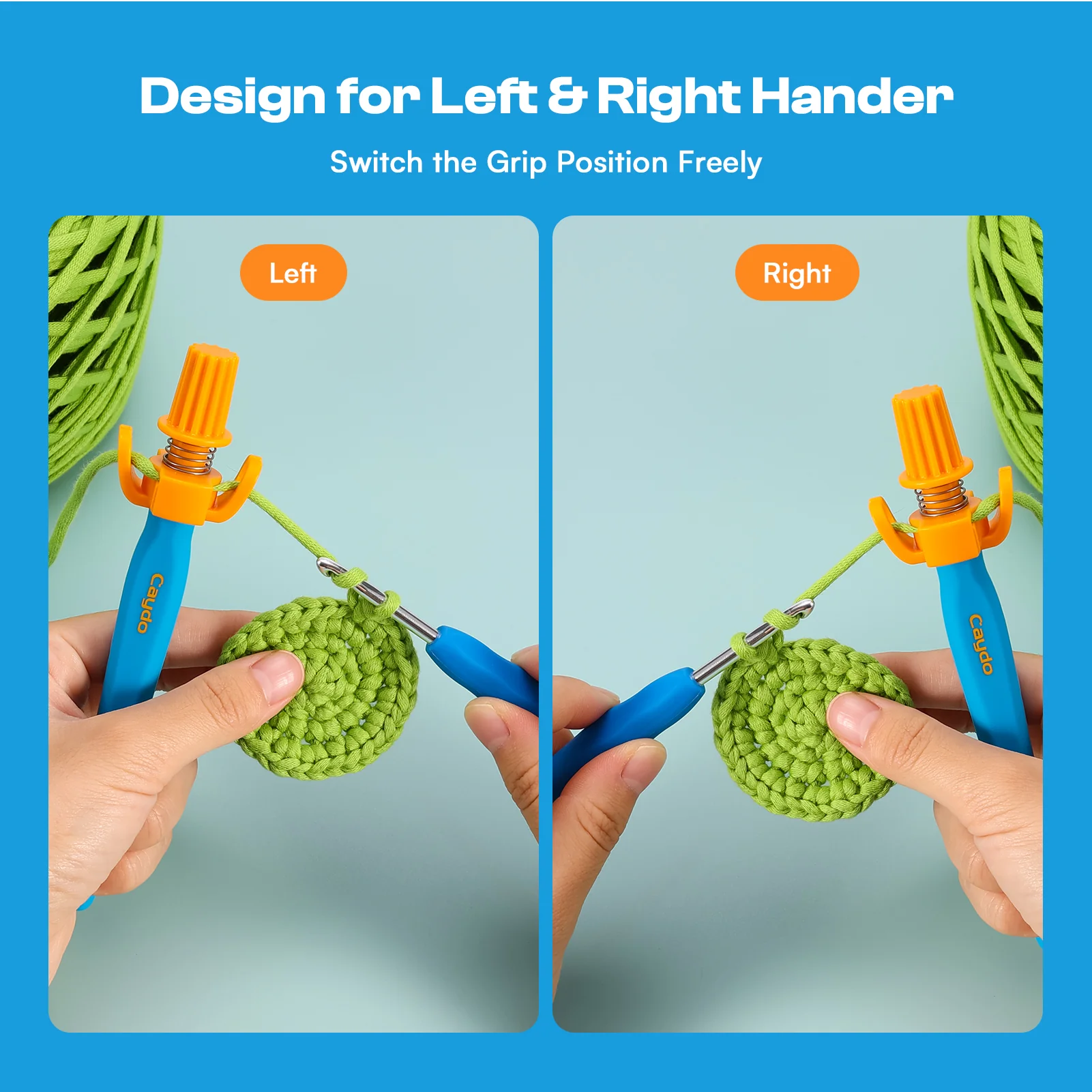Crochet Holder - Ergonomic Yarn Guide Tool - Image 5