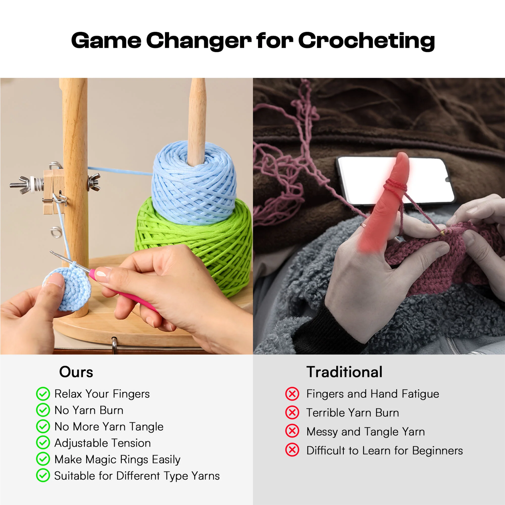 Crochet holder for beginners - Image 3