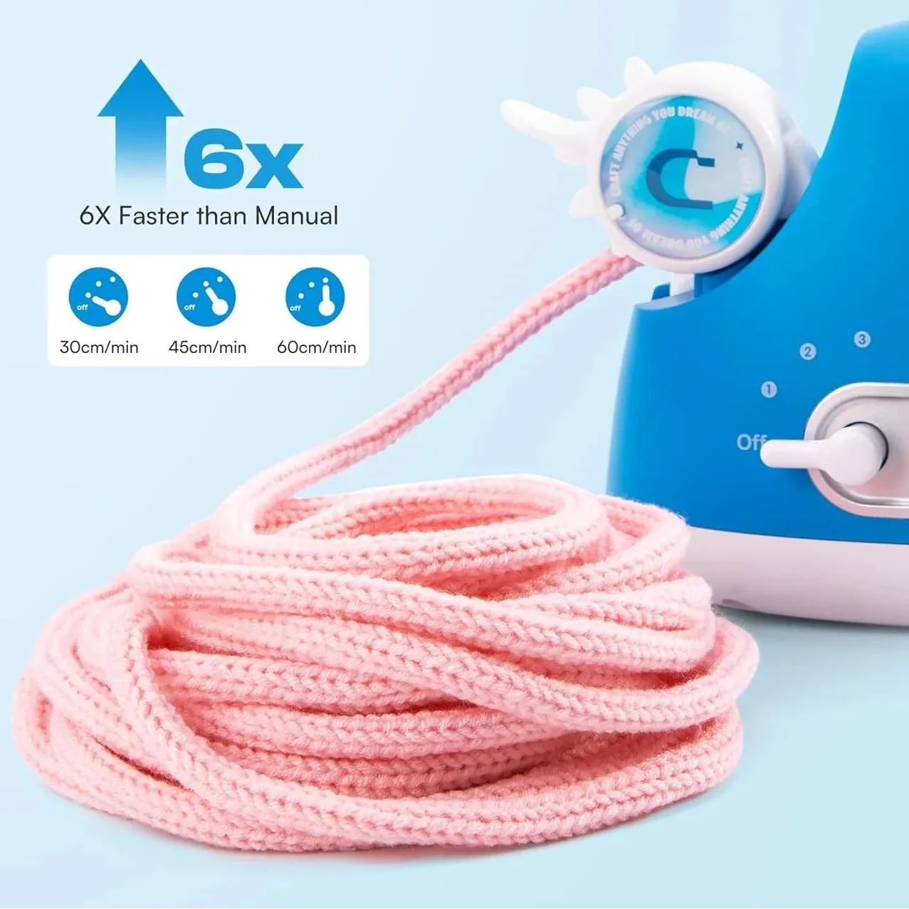 Electric i-Cord Knitting Tricotin Machine i1 Pro - Image 3