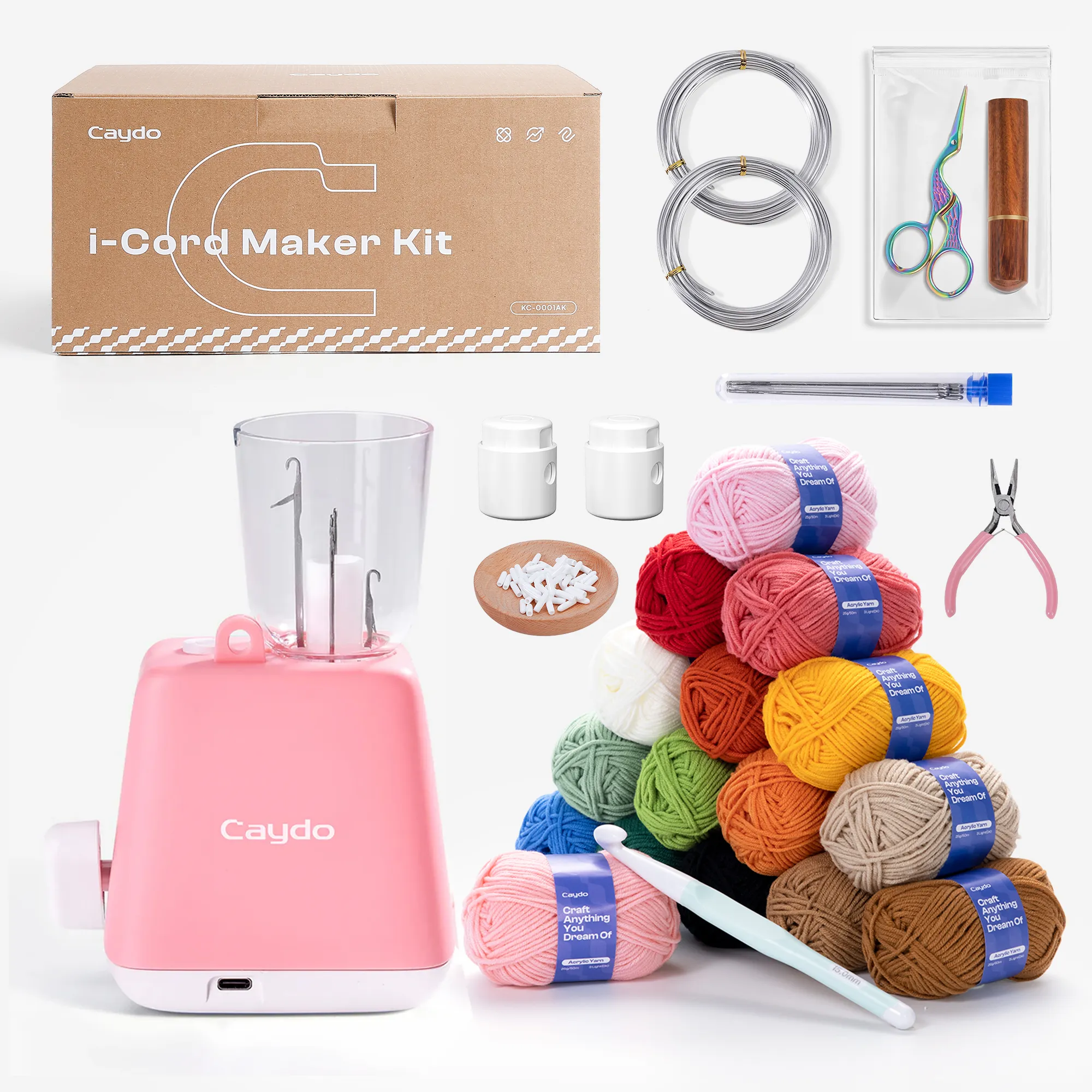 Electric i-Cord Knitting Tricotin Machine i1 Plus & Aurum Ash - Image 3