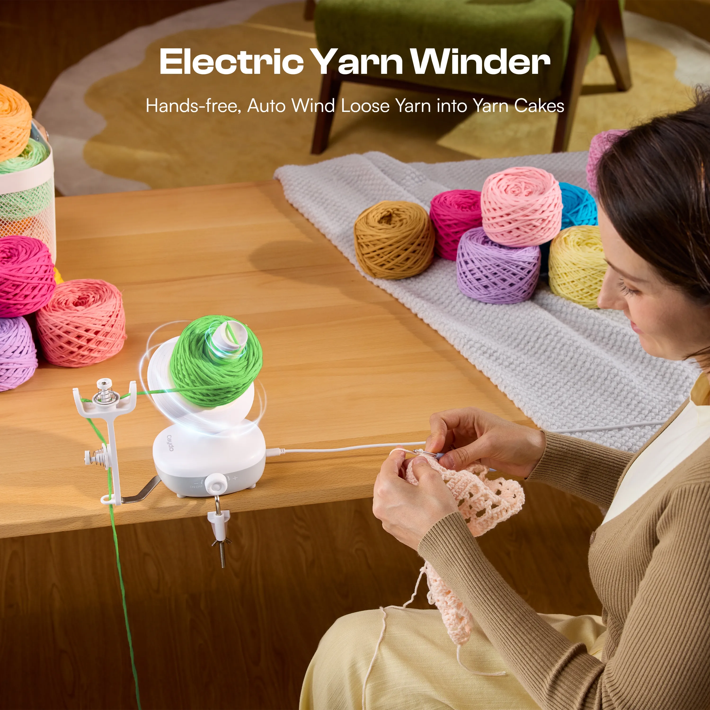 Electric Yarn Cake Winder M1 - Image 2