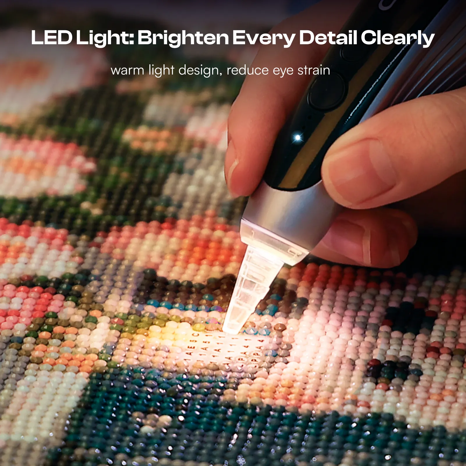 Caydo EP4 LED Vacuum Diamond Painting Pen - Image 7