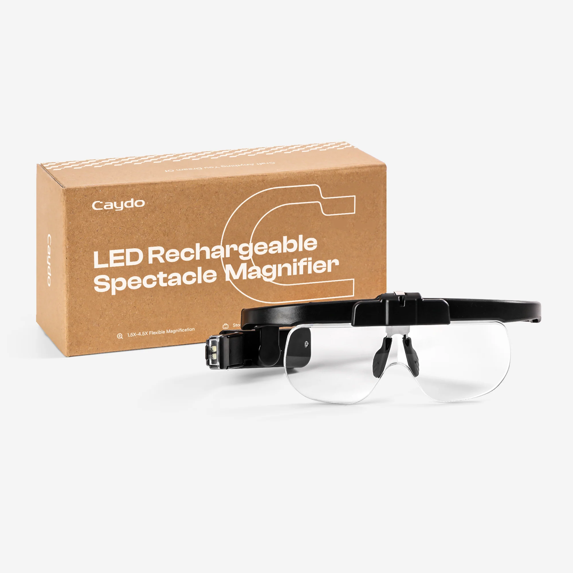 Head-Mounted Magnifier – Clearer Vision for Crochet & Handcrafts