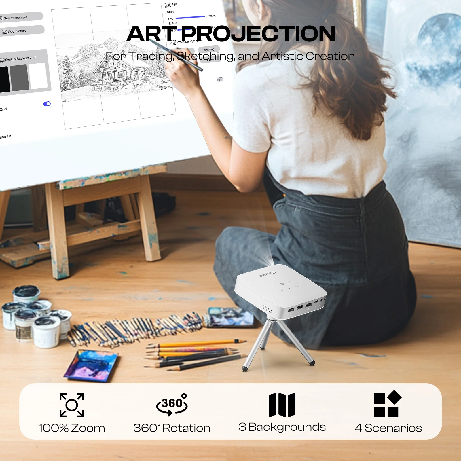 M1C Art Video Projectors - Image 6