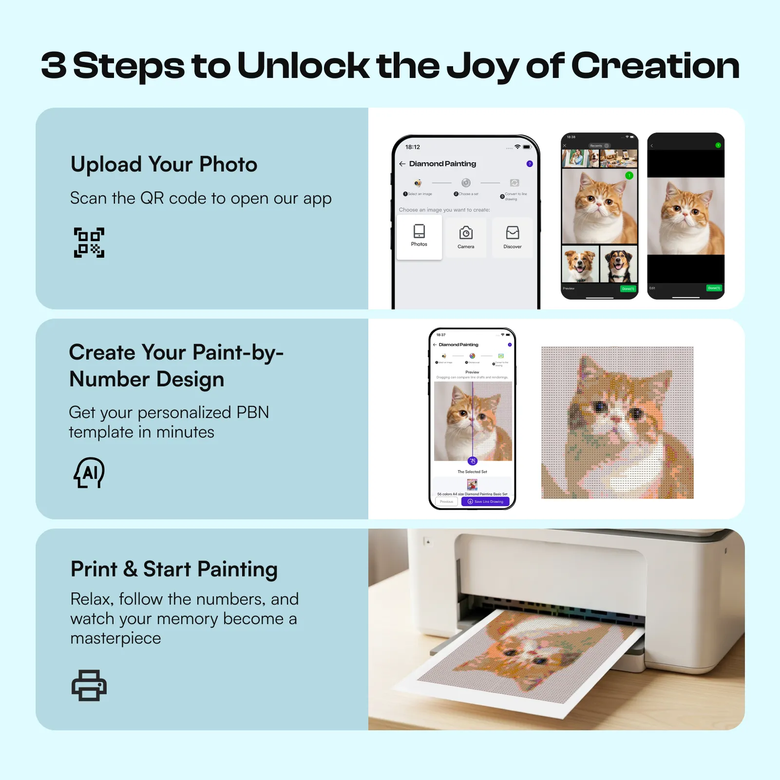 Paint by Numbers Kit & Custom Photo App - Image 10