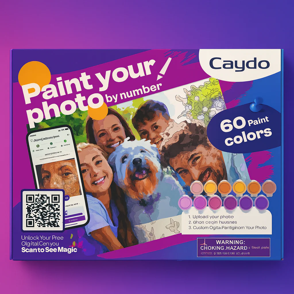 Paint by Numbers Kit & Custom Photo App - Image 7
