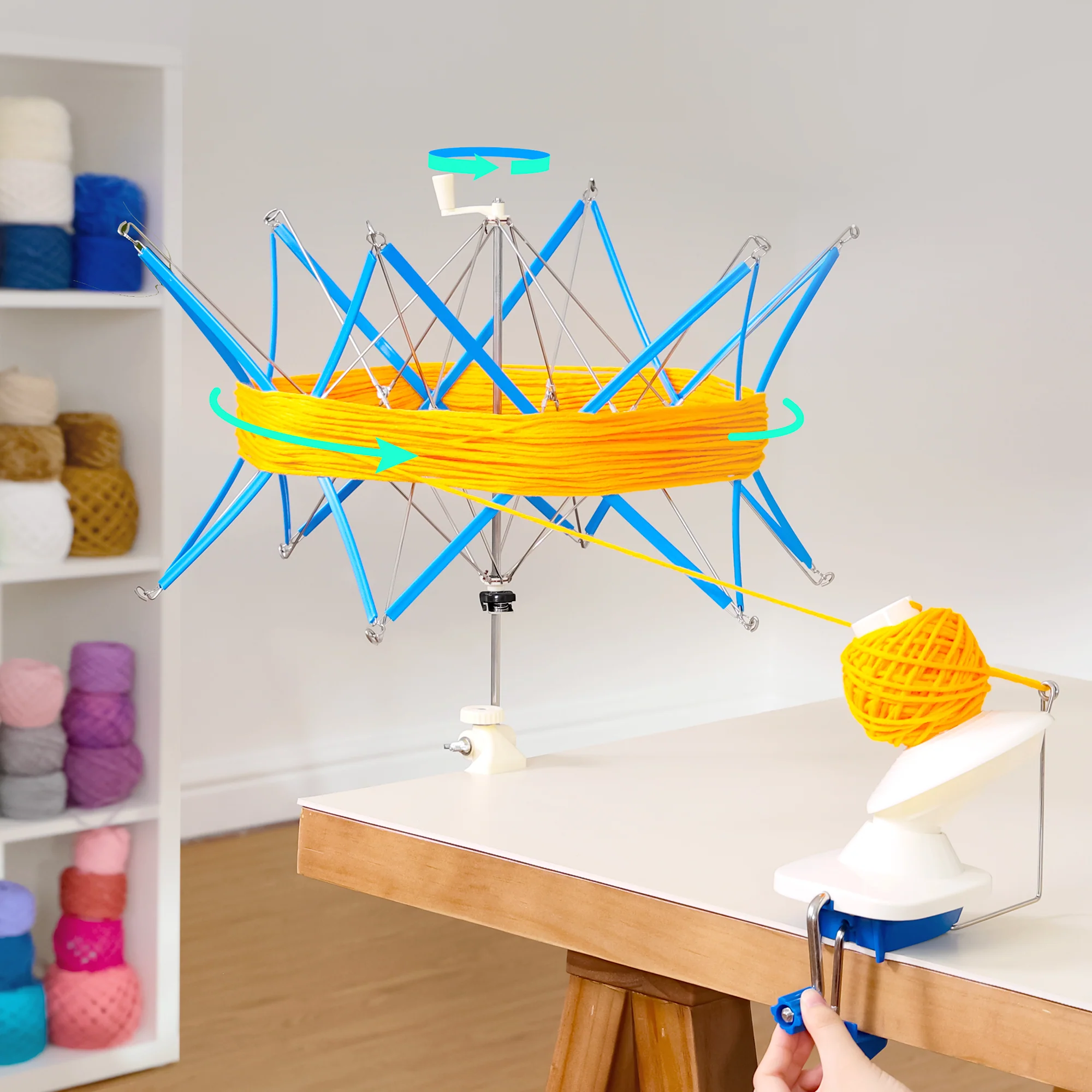 Yarn Swift Yarn Winder Knitting Yarn Holder - Image 3